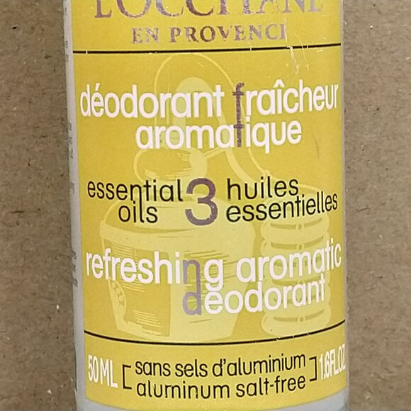L'Occitane Essential Oil Refreshing Deodorant 50 ML NEW - Picture 3 of 6